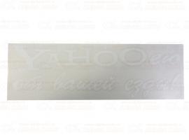 Наклейка Yahoo от езды 9х30см белая