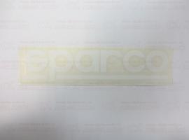 Наклейка SPARCO 5х20см белая
