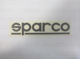 Наклейка SPARCO 5х20см черная