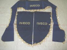 Ламбрекен (косынки) IVECO синий