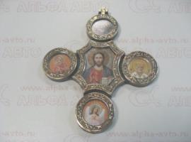 Икона в форме креста большая