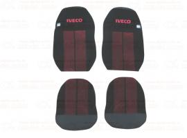 Чехлы IVECO Stralis красные