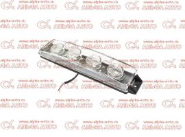 Фонарь габаритов Scania солнечный козырек LED белы
