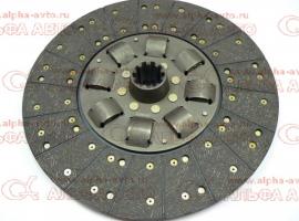 Диск сцепления КАМАЗ КПП-154 аналог Sachs