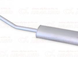 Глушитель ГАЗ 3302 УМЗ-4216  ЕВРО-4 удлиненная баз