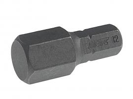 Бита HEX H12х30мм 5/16" DR 6-ти гранная JTC
