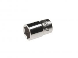Головка торцевая 1/4" 7/16" 6-ти гранная L=25мм JTC