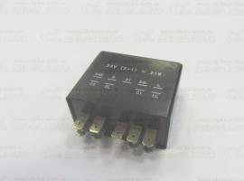 Реле поворотов MAN 9 контакт. 24V(2+1)