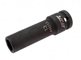 Головка торцевая 1/2" 13мм 6-ти гранная ударная глубокая L=82мм JTC