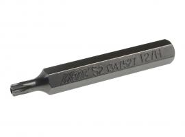 Бита TORX Т27Hх75мм 10мм удлиненная S2 JTC