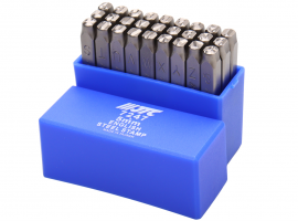 Клейма буквенные латиница 5мм (HRC 60+-2° DIN 1451) (старый артикул JTC-JW0914-5) JTC