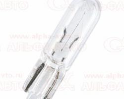 Лампа A24- 1.2 W2X4,6D 20х10 б/ц в щиток приборов