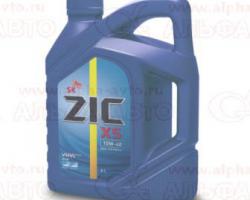 Масло ZIC X5 10w40 6л полусинтетика