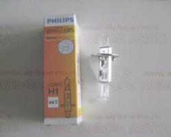 Лампа A12 H1 55Вт +30% PHILIPS Premium