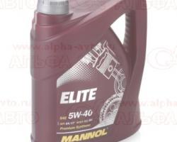 Масло MANNOL ELITE 5W-40 4л  синтетика