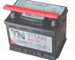 Аккумулятор 55 Ah обратный Титан Arctic