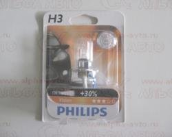 Лампа A12 H3 55Вт +30% PHILIPS Premium