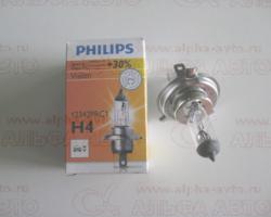 Лампа A12 H4 60/55 +30% PHILIPS Premium