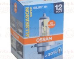 Лампа A12 H4 60/55 OSRAM (ALLSEASON)