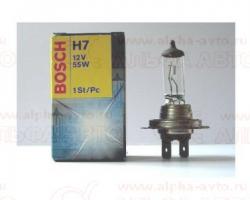 Лампа A12 H7 55Вт BOSCH