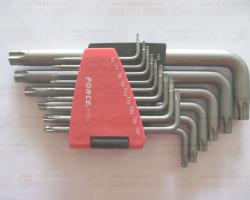 Набор угловых ключей Forse Т6-Т60 длинных 15пр.