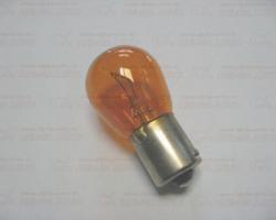 Лампа A24-21 желтая со смещенным цоколем Osram
