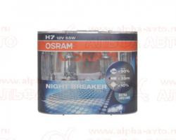 Лампа A12 H7 55Вт OSRAM +90% к-т.