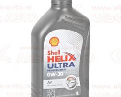 Масло SHELL Helix Ultra 0w30 1л