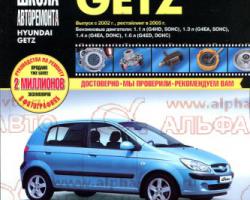 Руководство по ремонту  Hyundai Getz