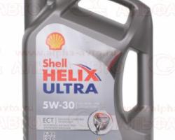Масло SHELL Helix ULTRA 5W-30 4л синтетика