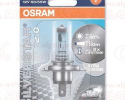Лампа A12 H4 60/55 OSRAM