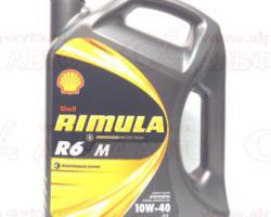 Масло SHELL RIMULA R6М 10w40 4л синтетика